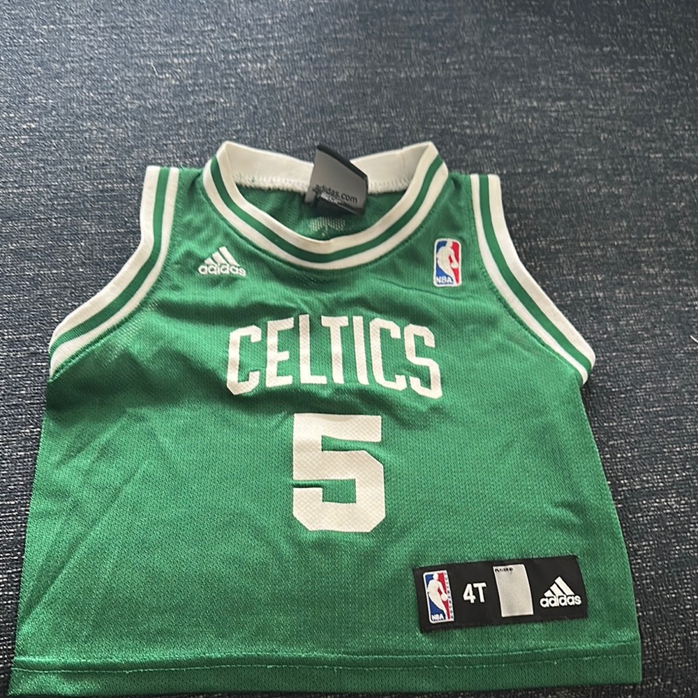 Adidas Kids Green Celtics Jersey